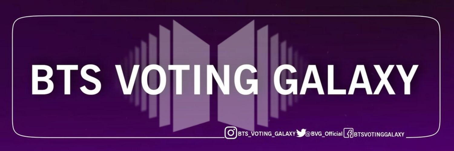 BTS Voting Galaxy ⁷ banner
