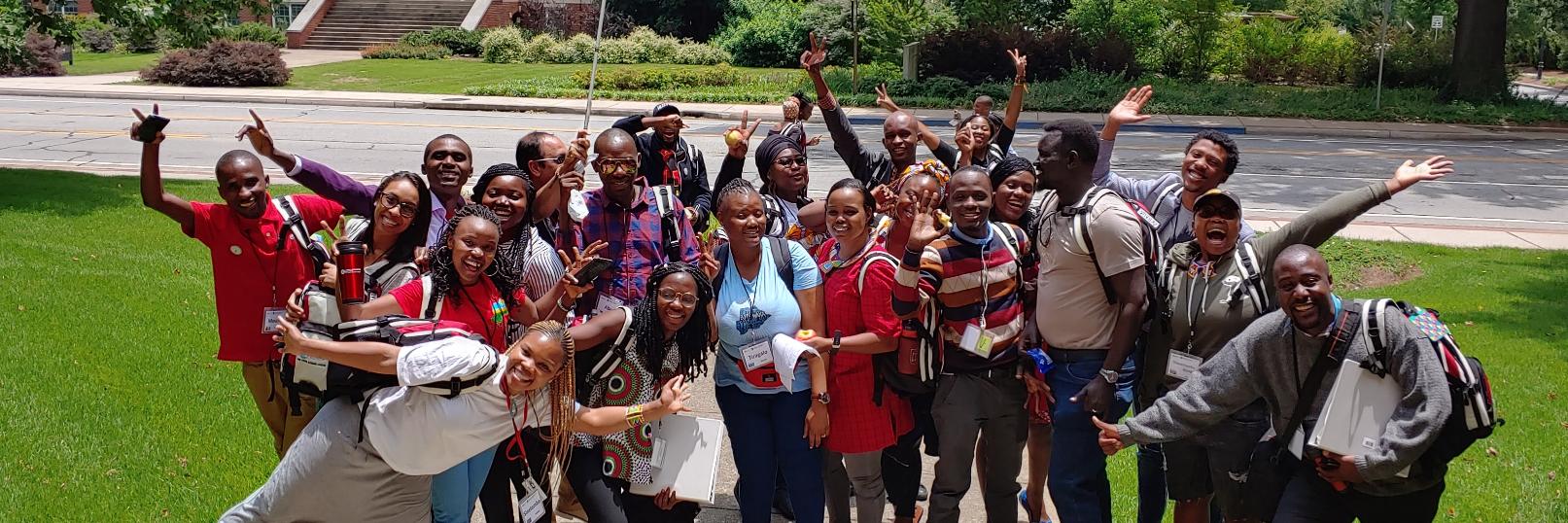 Mandela Washington Fellows at UGA banner