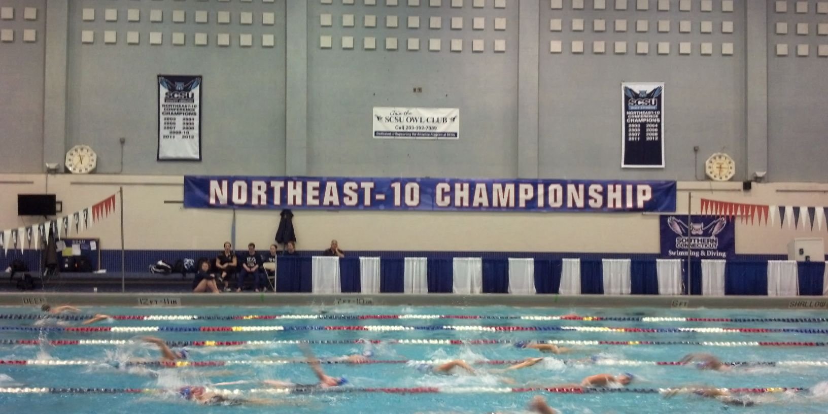 Saint Rose Swimming banner