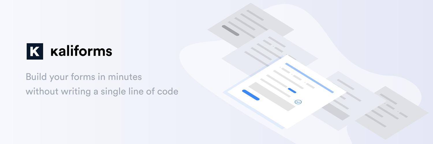 Kali Forms – WordPress Forms Made Easy banner