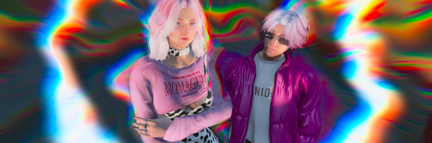 眞耶 / Maya banner