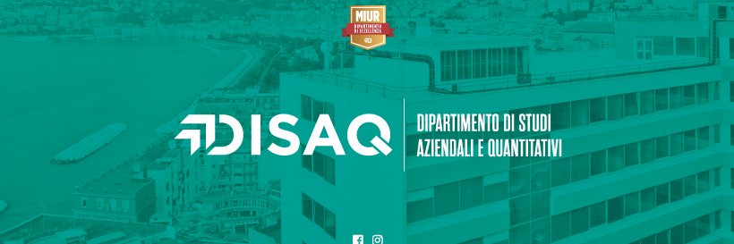 DISAQ | Università Parthenope di Napoli banner