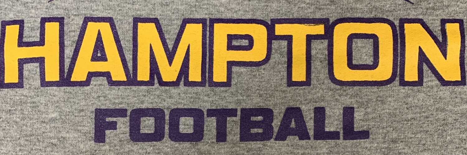 Hampton Football's banner