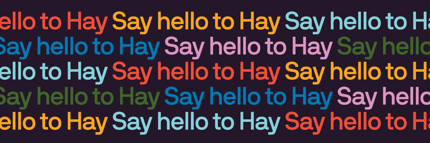Hay banner
