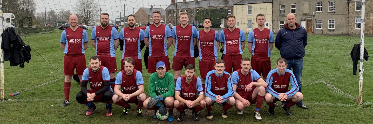 Hexham Hearts FC banner