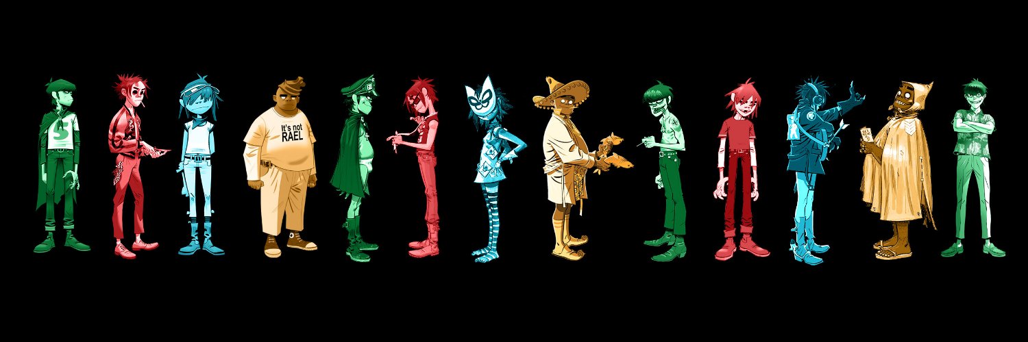 gorillaz charts's banner