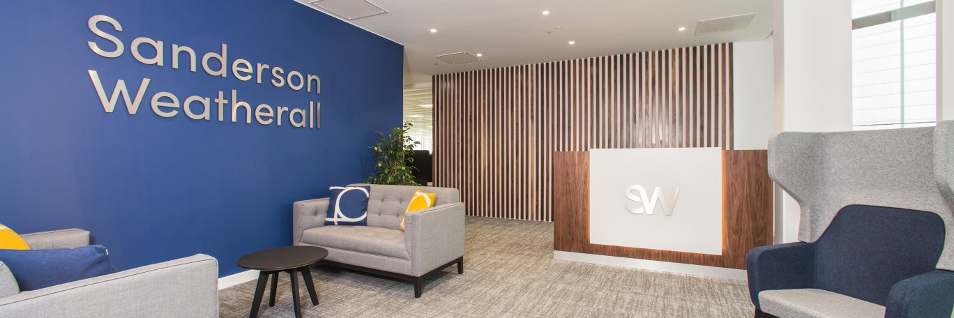 Sanderson Weatherall banner