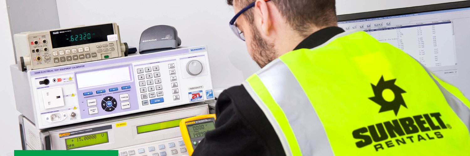 We Are Now Sunbelt Rentals UK Test & Monitoring banner