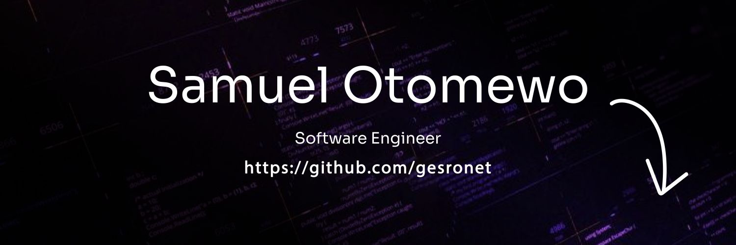 Samuel Otomewo⚡👨‍💻 banner