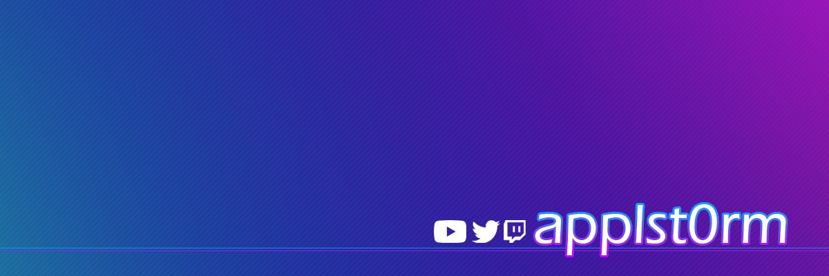 applst0rm's profile banner image