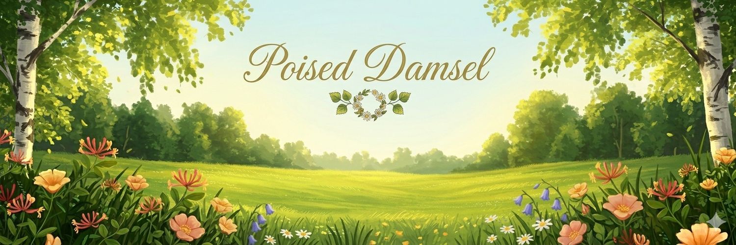 Poised Damsel banner