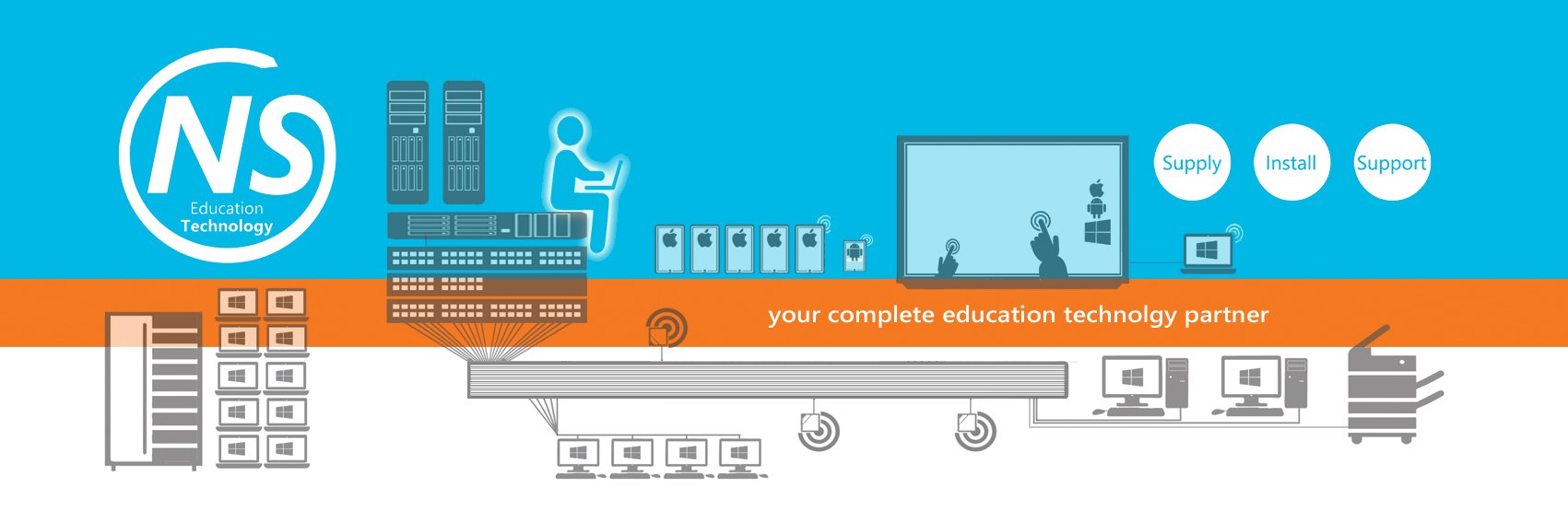 ICT in UK Schools banner