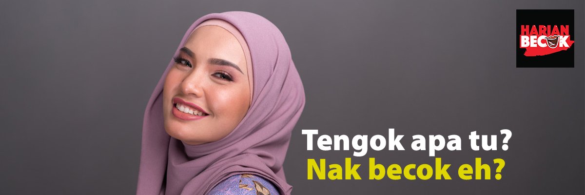 Harian Becok banner