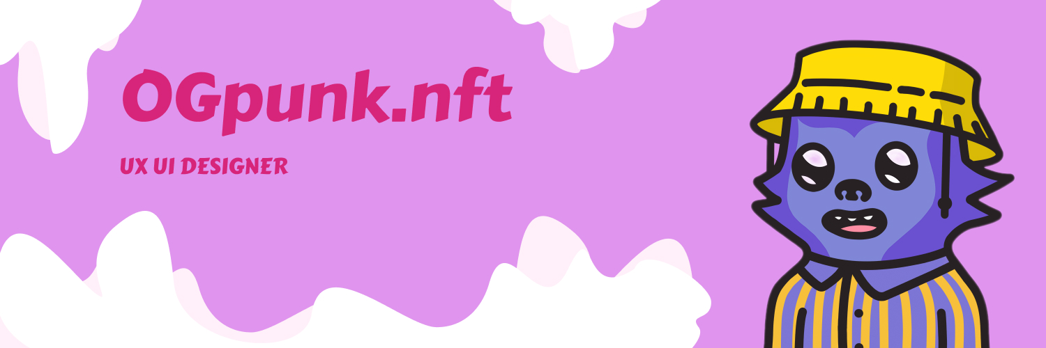 OGpunk | UX UI Designer 🎨 banner