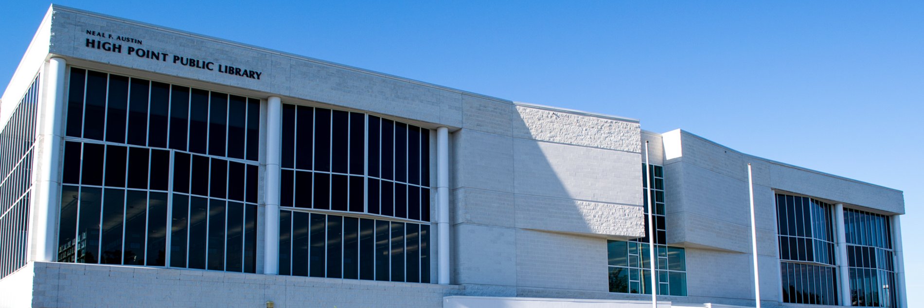 High Point Public Library banner