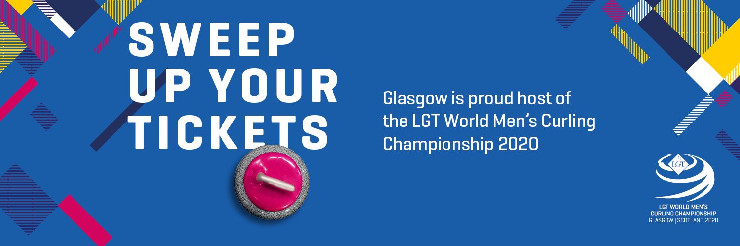 LGT World Men's Curling Championship 2020 banner