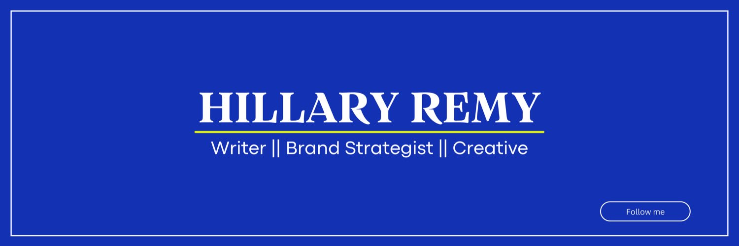 Hillary Remy's banner