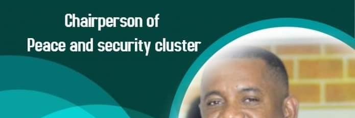 African Union-ECOSOCC Peace and Security Cluster banner