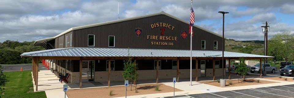 District 7 Fire & Rescue banner