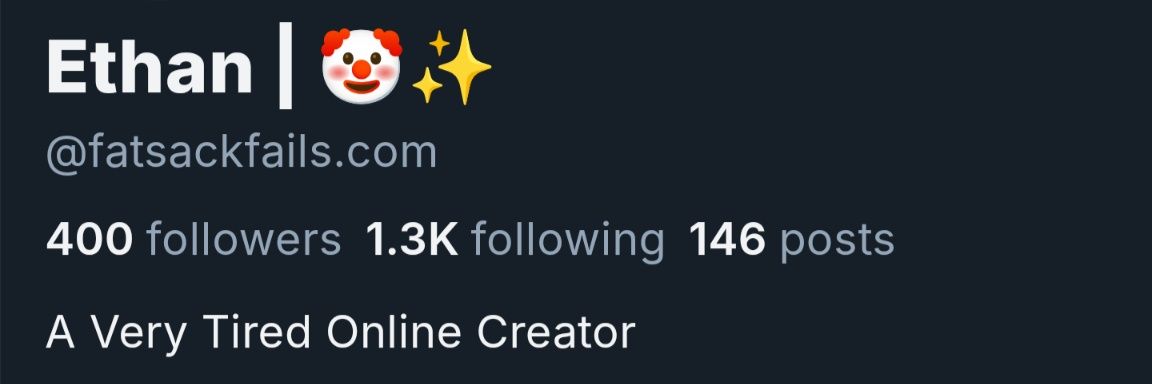 Ethan 🤡✨ I FatsackFails banner