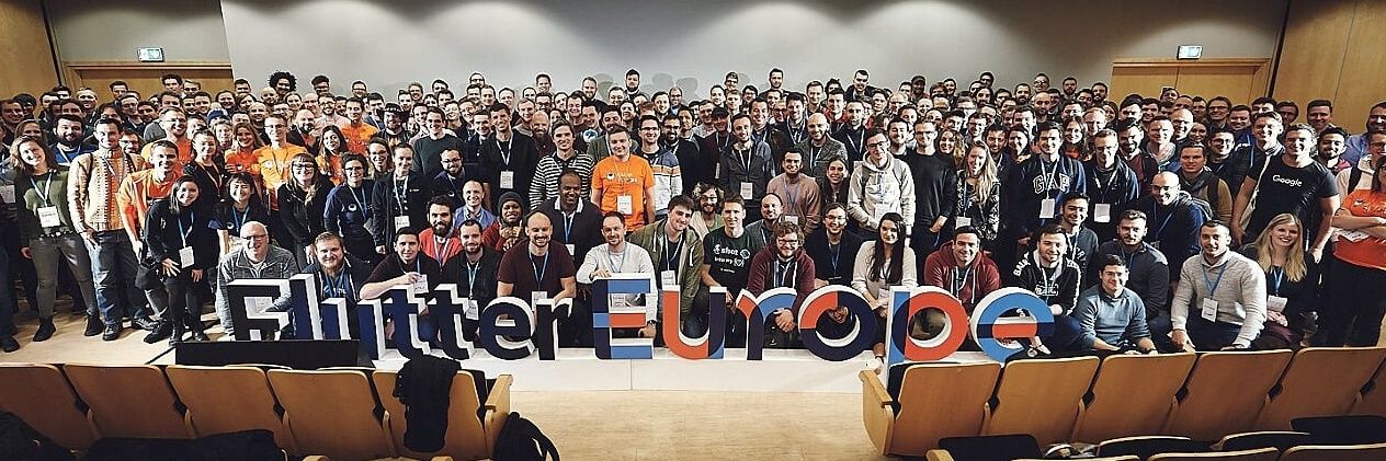 Flutter Europe 💙 banner
