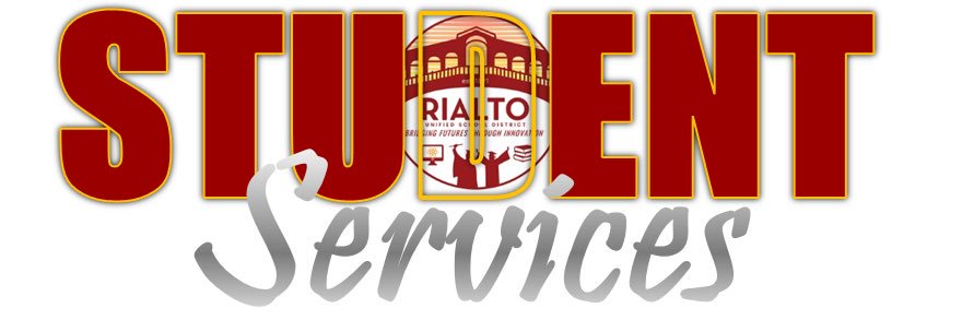 Rialto USD Student Services banner