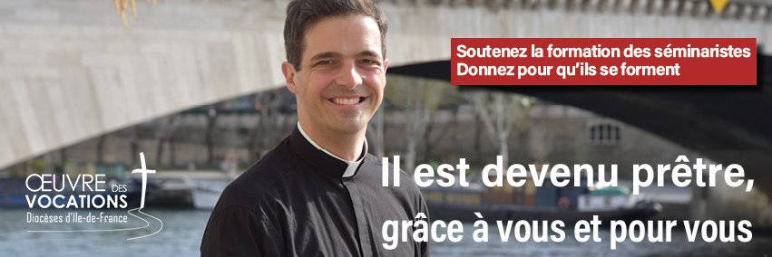 Oeuvre des Vocations banner