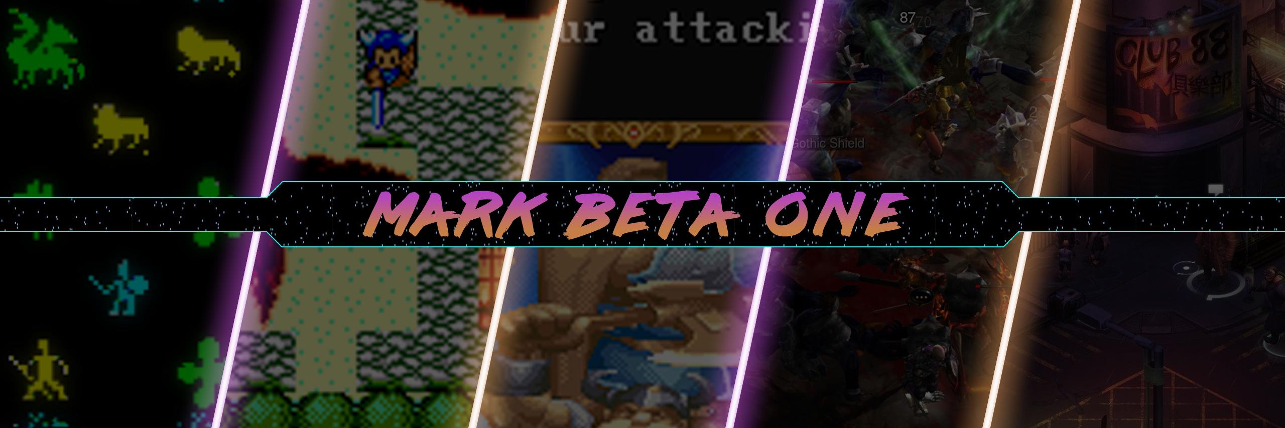 MarkBetaOne banner