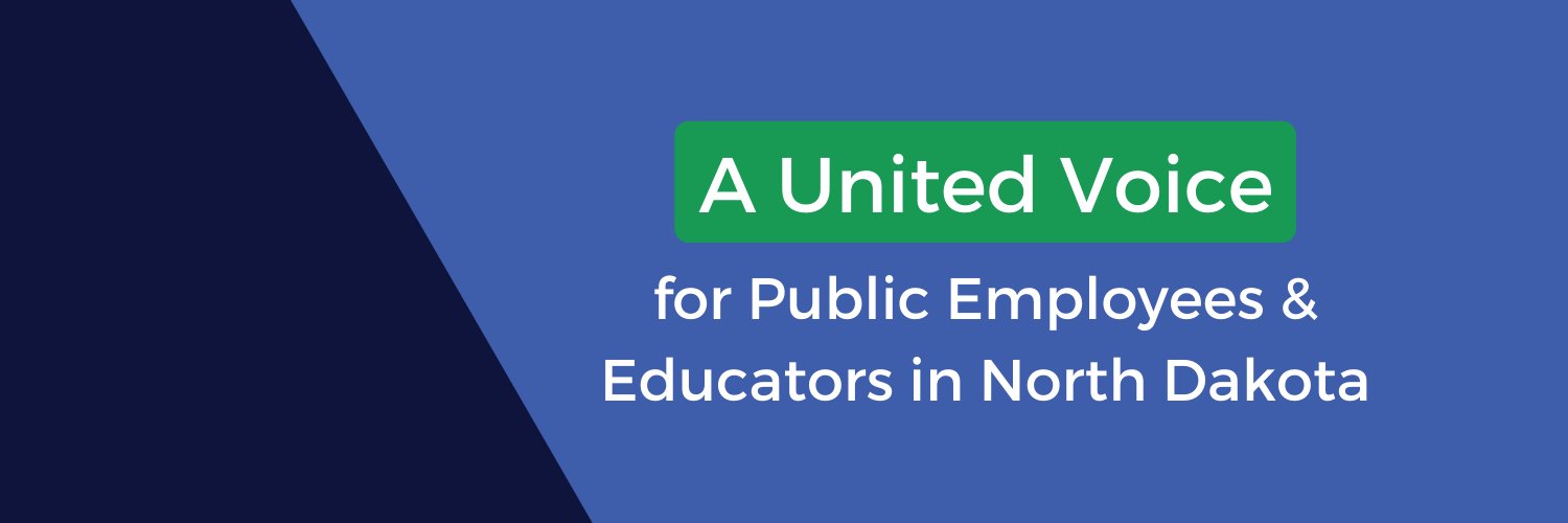 North Dakota United banner