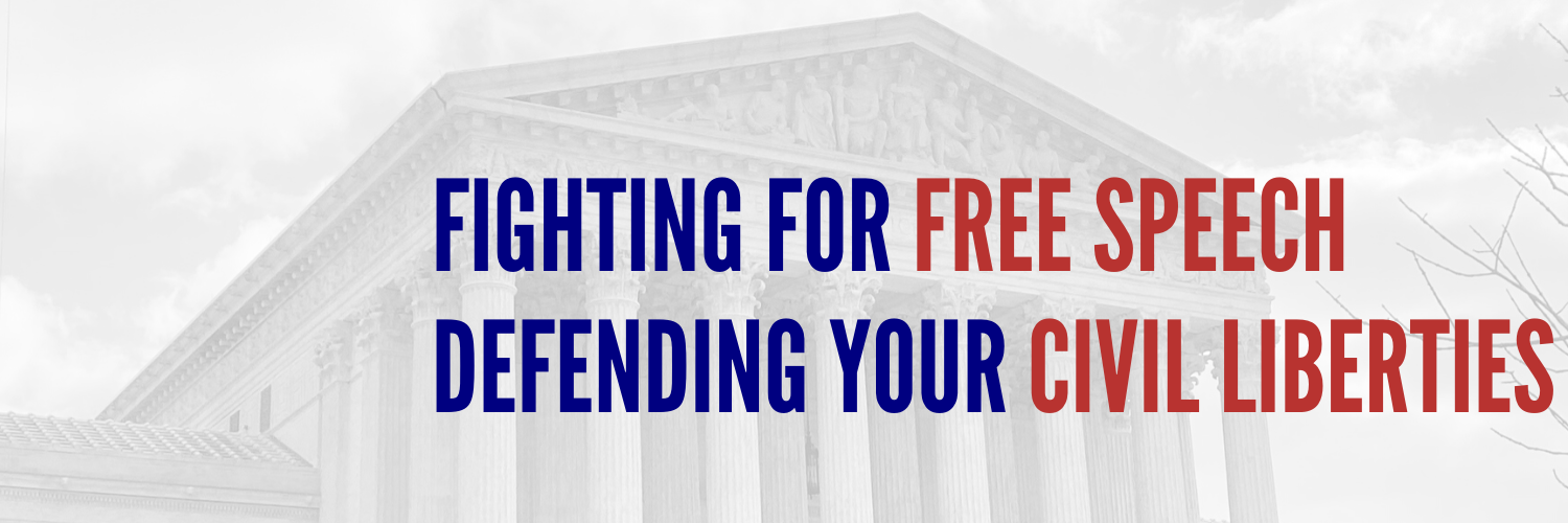Center for American Liberty's banner