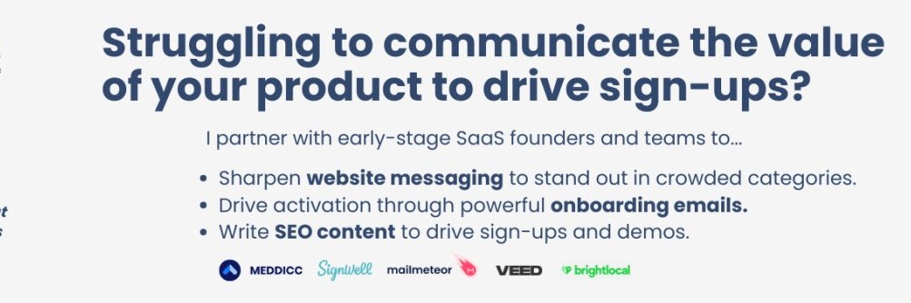 🌅 Harry Lawson | SaaS Copywriter banner