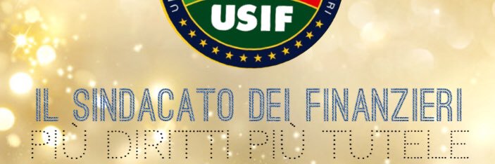 USIF -Unione Sindacale Italiana Finanzieri banner