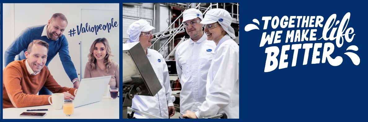 Valio banner