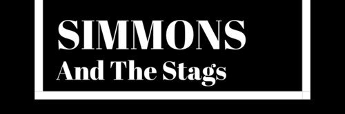 Simmons and The Stags banner