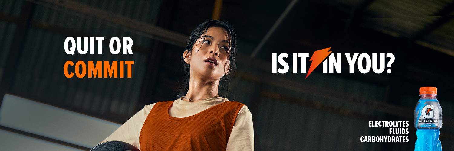 Gatorade Philippines banner