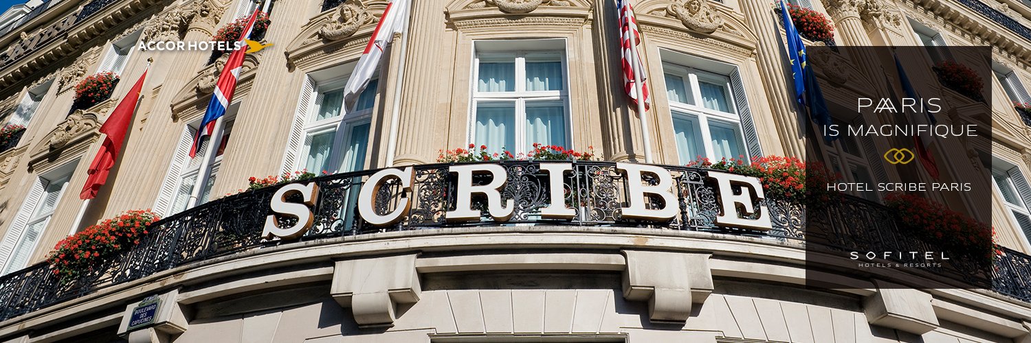 Sofitel Le Scribe Paris Opéra banner