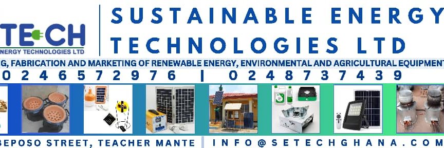 Sustainable Energy Technologies Limited (SETECH) banner