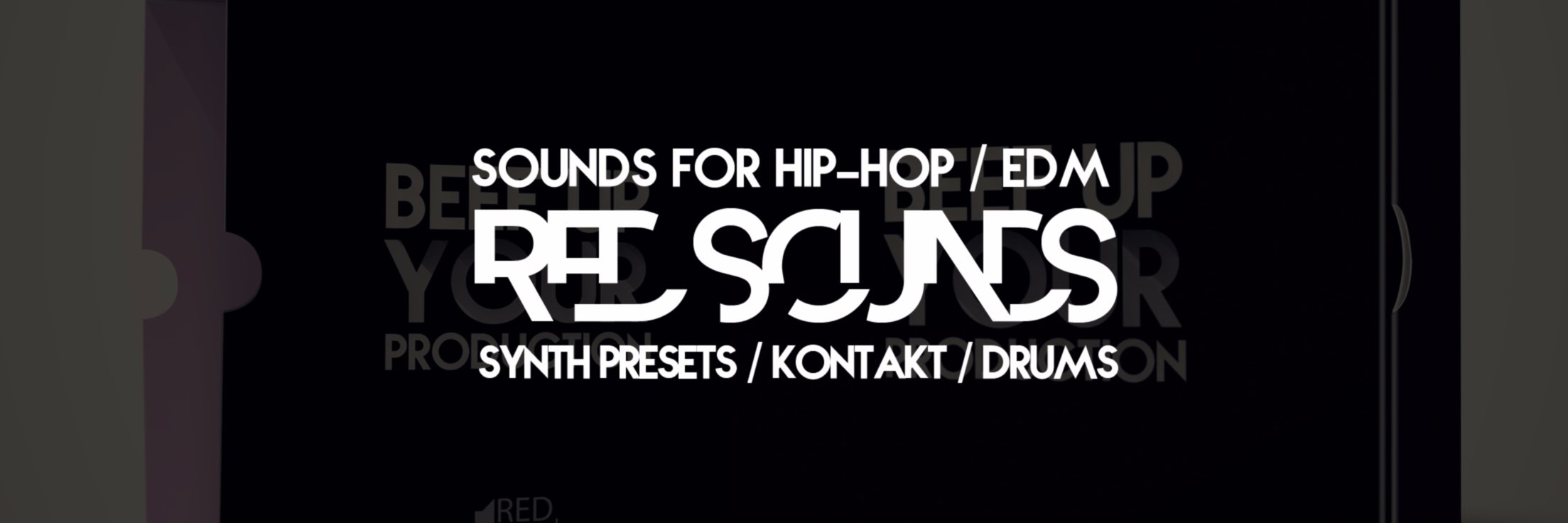 RED sounds banner