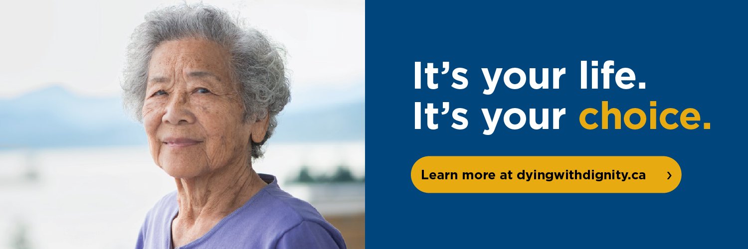 Dying With Dignity Canada banner