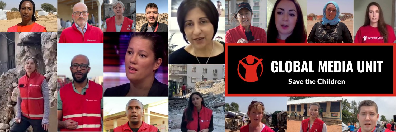Save the Children Global Media's banner