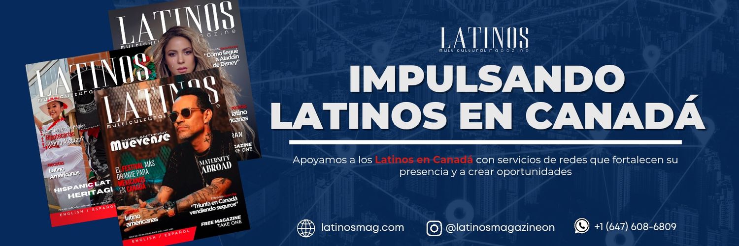 Latinos Magazine banner