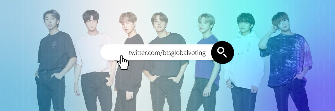 BTS Global Voting⁷ (Fan Account) banner