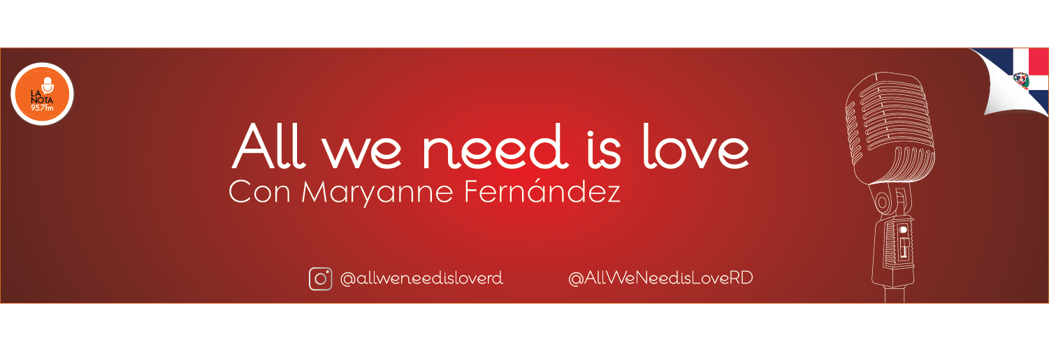 All We Need Is Love RD 🇩🇴 banner