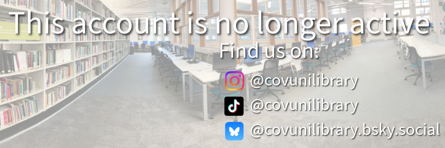 Coventry Uni Library banner