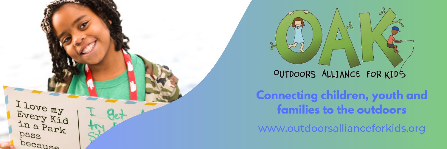 Outdoors Alliance for Kids banner