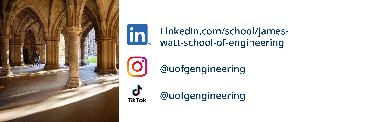 James Watt School of Engineering, Uni. of Glasgow banner