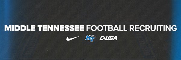 Middle Tennessee Football Recruiting Profile Banner