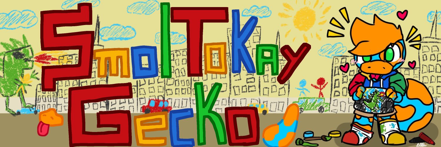 🎨🦎𝐒𝐦𝐨𝐥𝐆𝐞𝐜𝐤𝐨🖍️🌈 banner