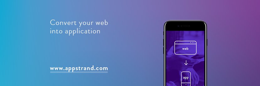 AppStrand's profile banner image