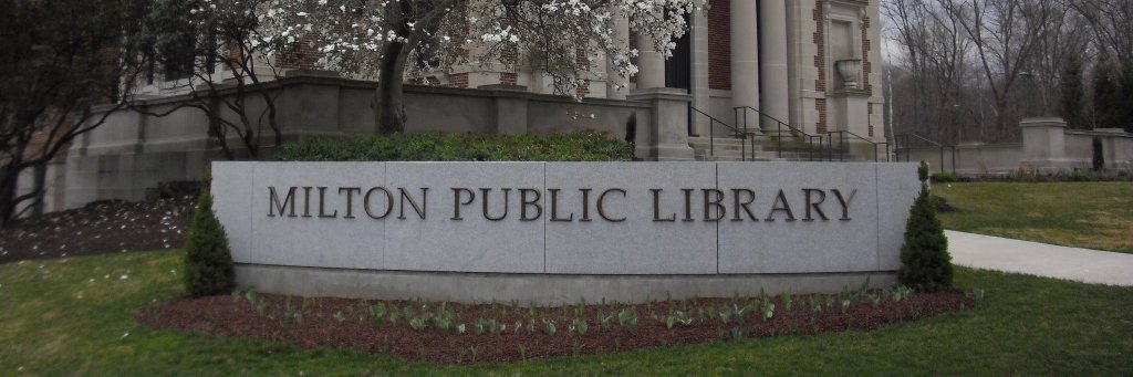 Milton Library banner